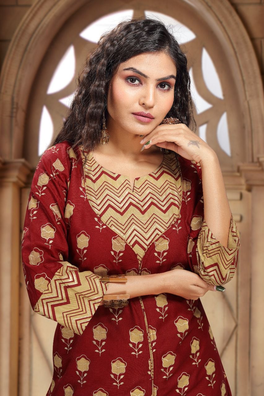 Trendy Aishwarya Designer Fancy Ethnic Wear Rayon Anarakli Kurti Collection